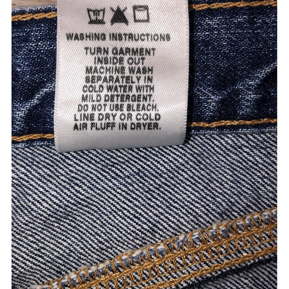 Vintage Rocky‎ Mountain Rockies Jeans Women's 4 Blue Slim Ankle Crop 28x26" - Picture 8 of 11